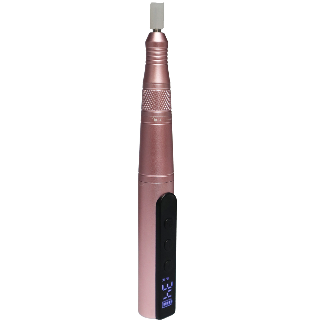 Portative Cordless Nail File GT 35K 110V - Pink
