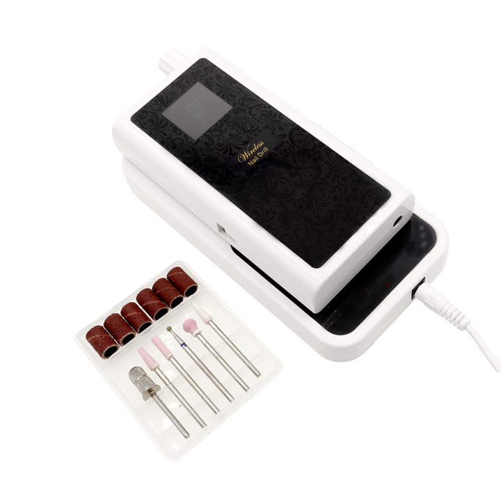 Lime Électrique Portative Rechargeable 35K 110V - Blanc/Noir