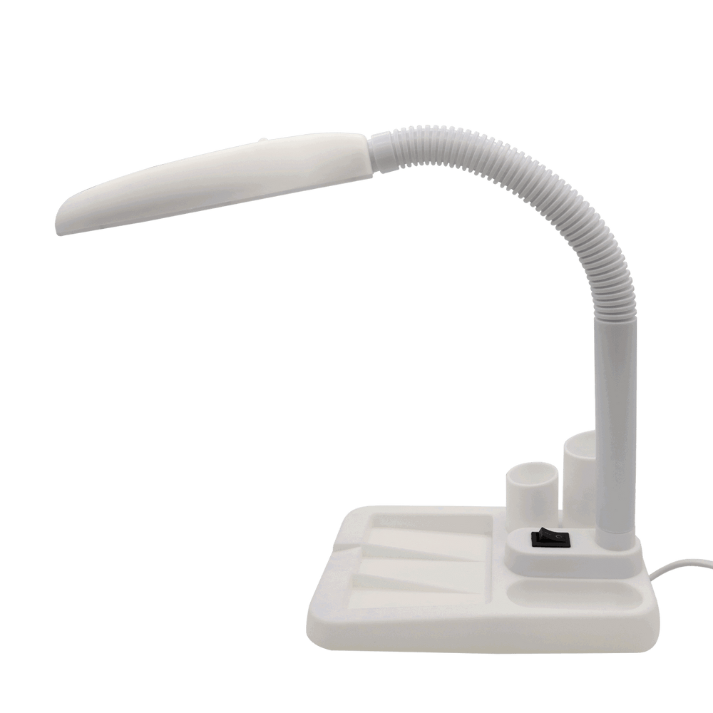 Lampe Loupe de Table LED avec Espace de Rangements 110V