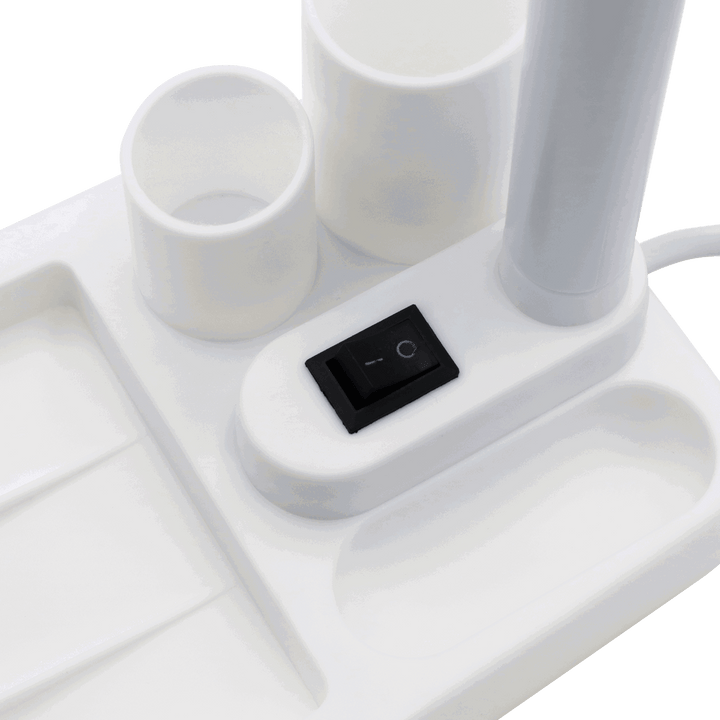 Lampe Loupe de Table LED avec Espace de Rangements 110V