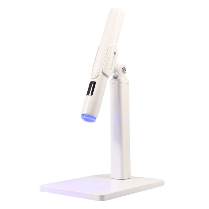 3W Rechargeable LED Lamp with Base – White