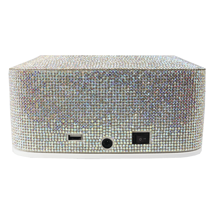 Lampe UV/LED 72W Coeur Rose et Brillants Rechargeable