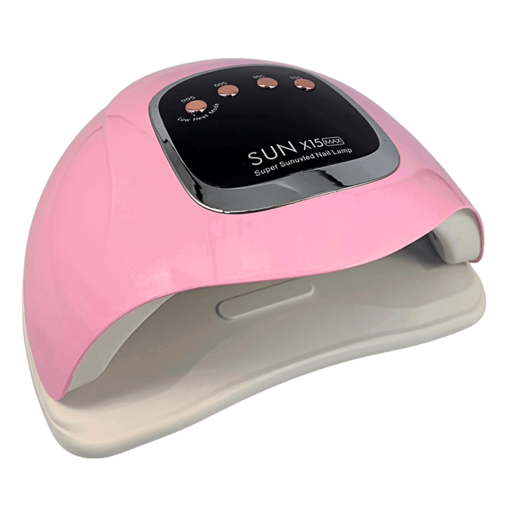 Lampe ongles Sun X15 Max UV LED Rose sans douleur