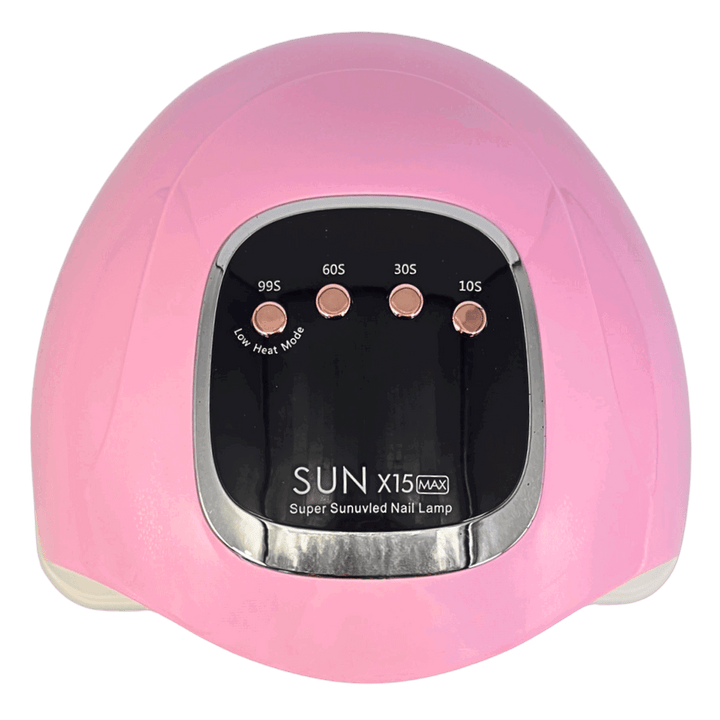 Lampe ongles Sun X15 Max UV LED Rose sans douleur