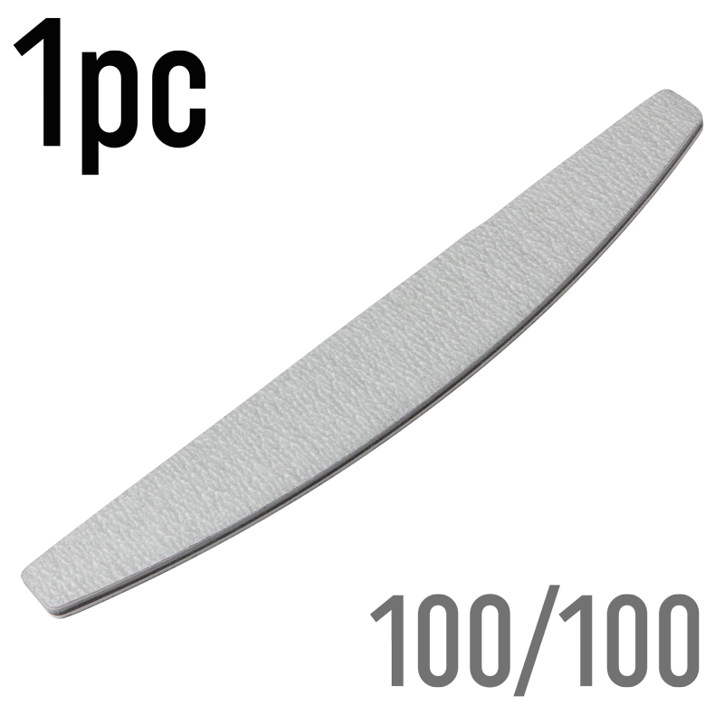 Half Moon Nail Files Zebra 100/100 W