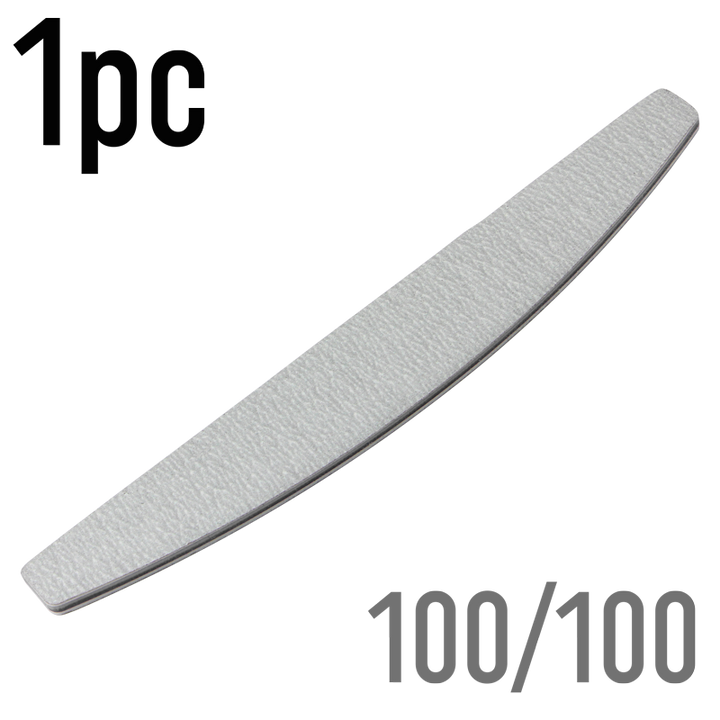 Half Moon Nail Files Zebra 100/100 W