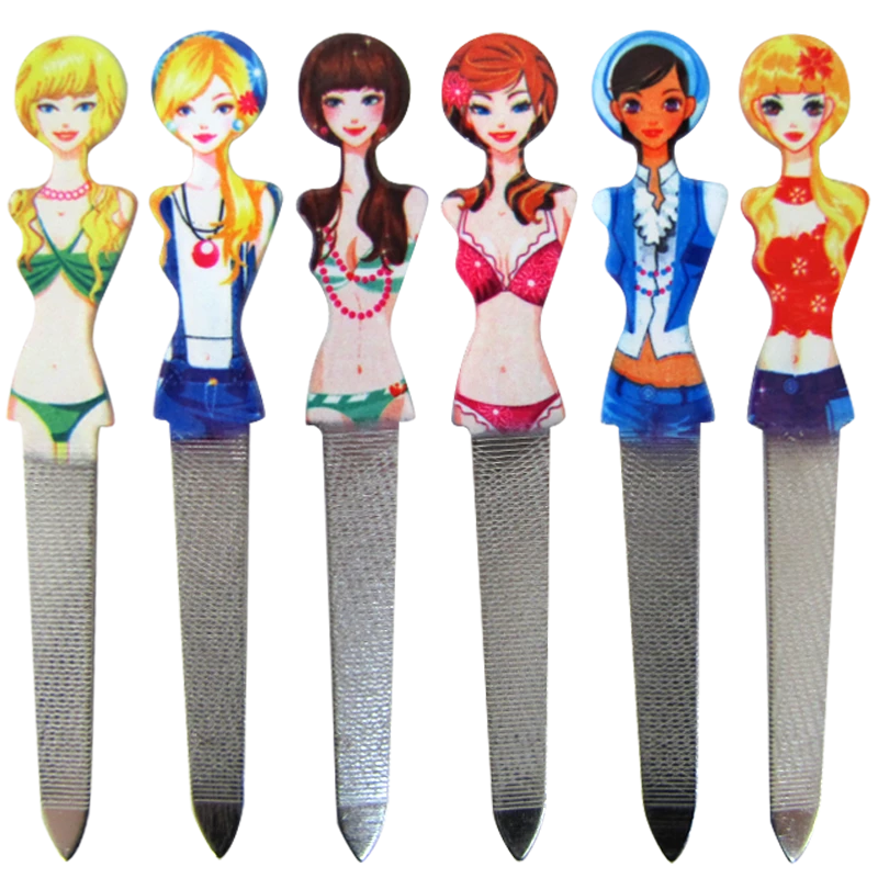 Lime à Ongles en Métal Fille Mode Variée (24 pcs) (LOMFMV24)