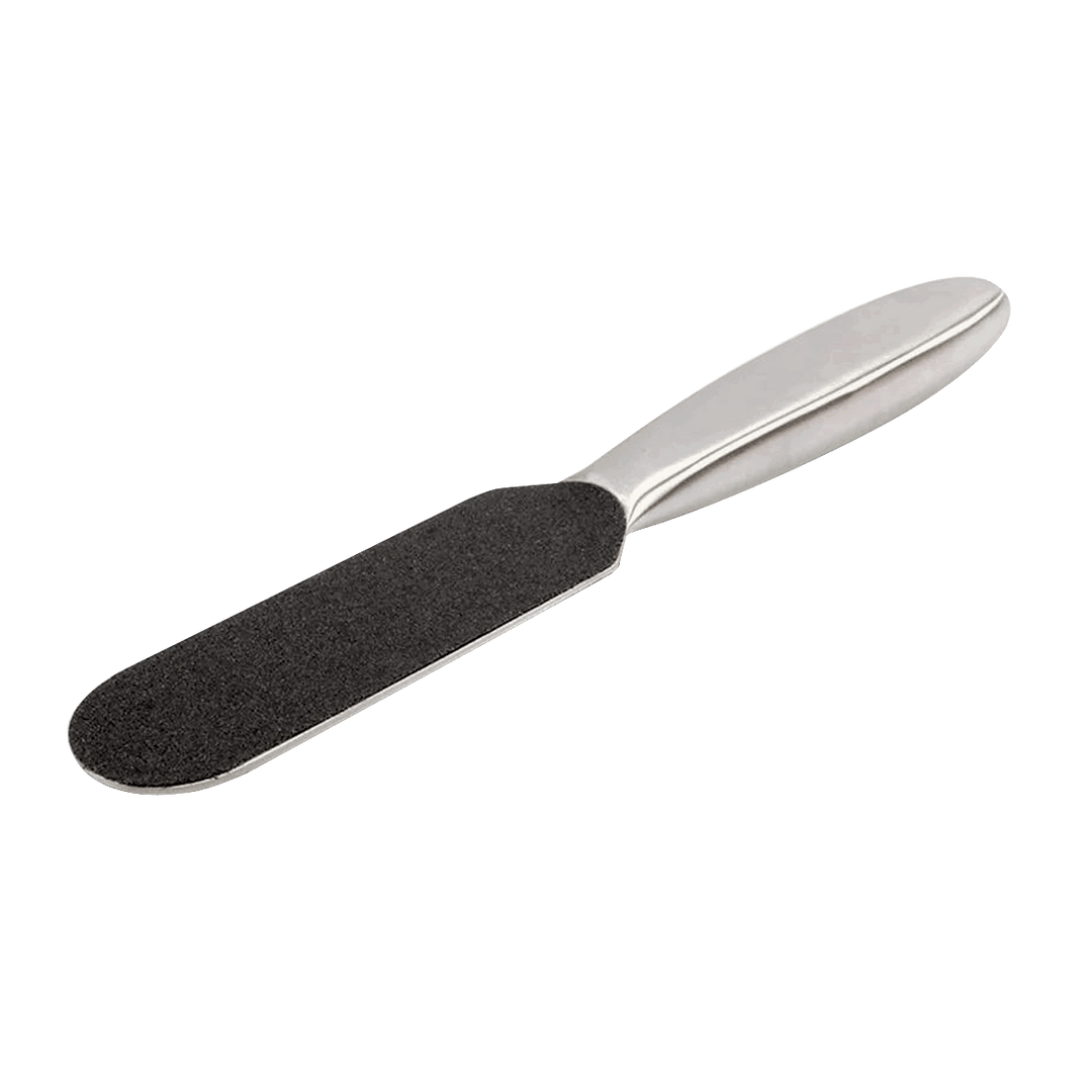 Pedicure Stainless Steel File + Abrasive Refil Pads