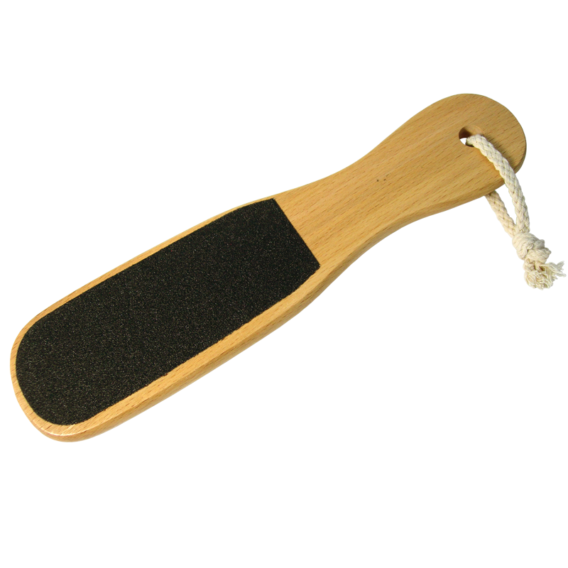 Lime pour Pieds 2 Faces Manche en Bois Franc