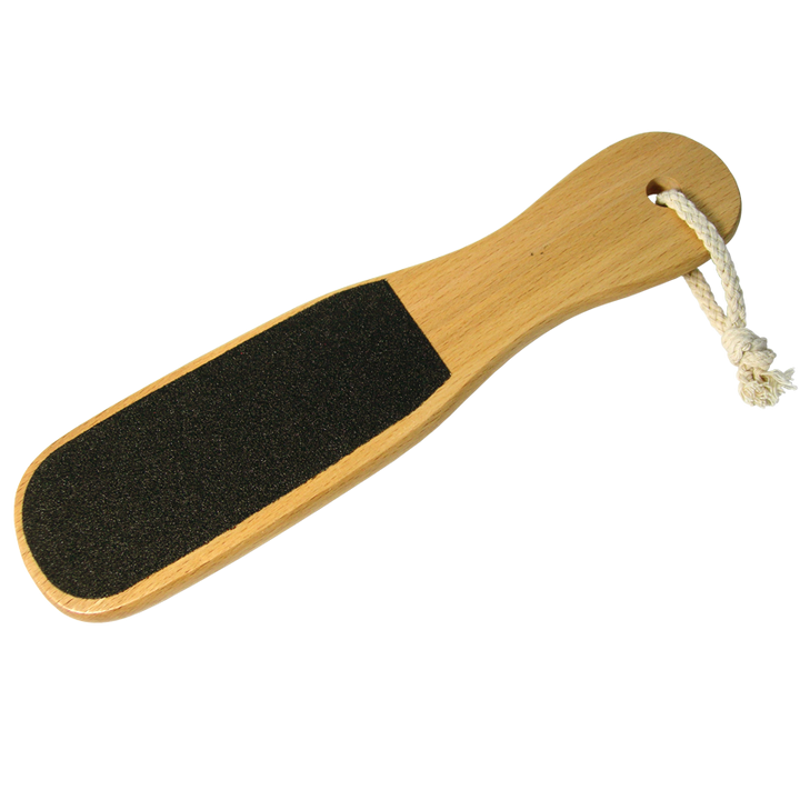 Lime pour Pieds 2 Faces Manche en Bois Franc