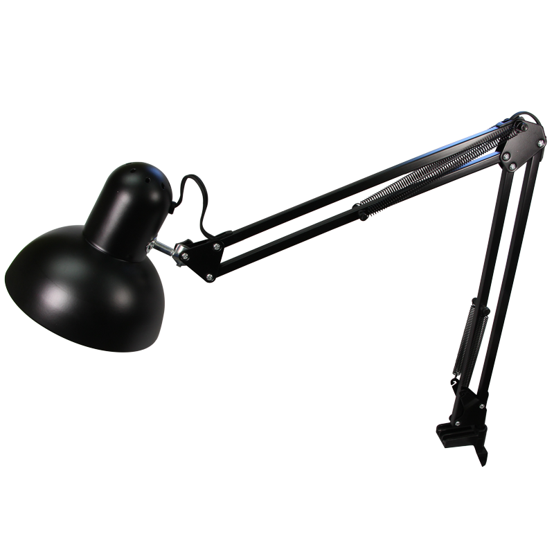Lampe de Table Ajustable Noire (W) 110V
