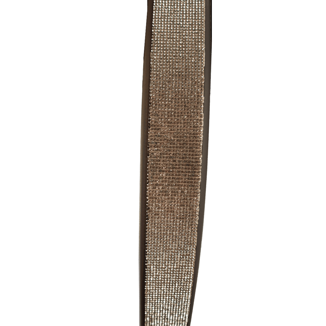 Half Moon LED Table Lamp Black with Jewels 72cm 110V