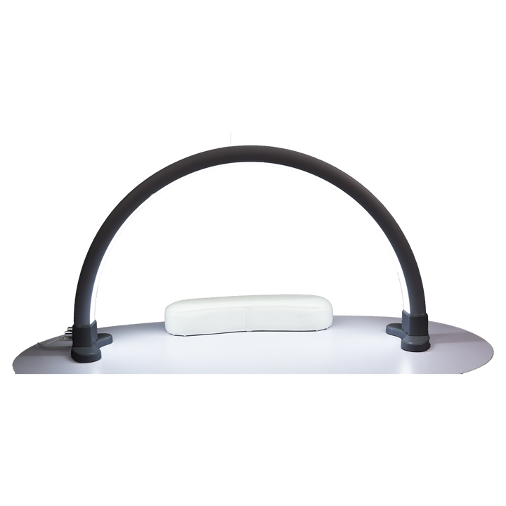 Half Moon LED Table Lamp Black with Jewels 72cm 110V