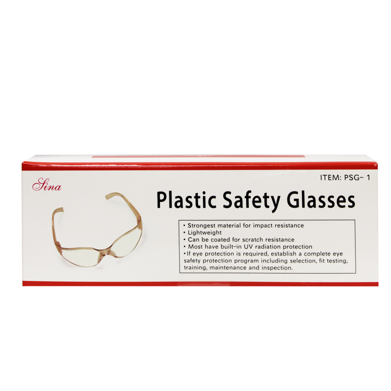 Clear Plastic Safety Goggles (PSG-1)