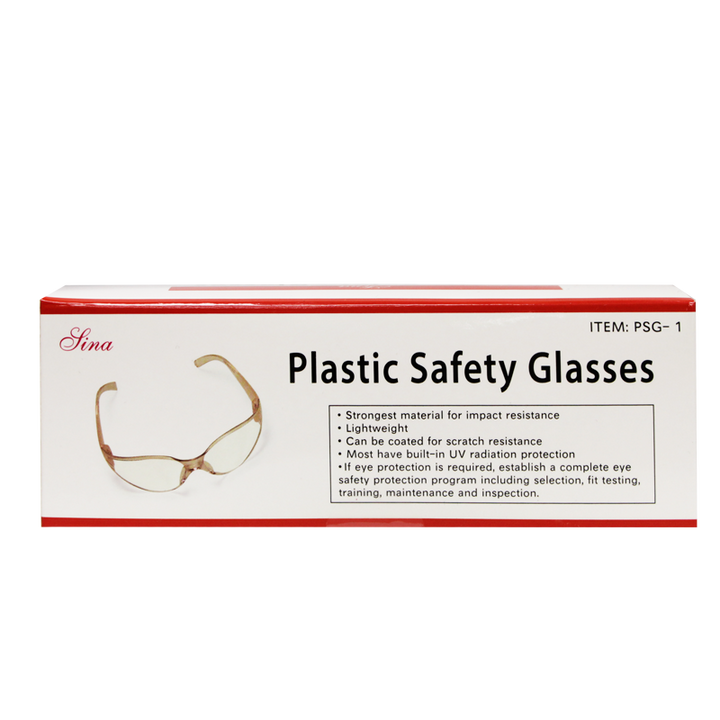 Clear Plastic Safety Goggles (PSG-1)