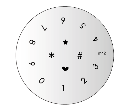 Plaquette pour Stamping M42