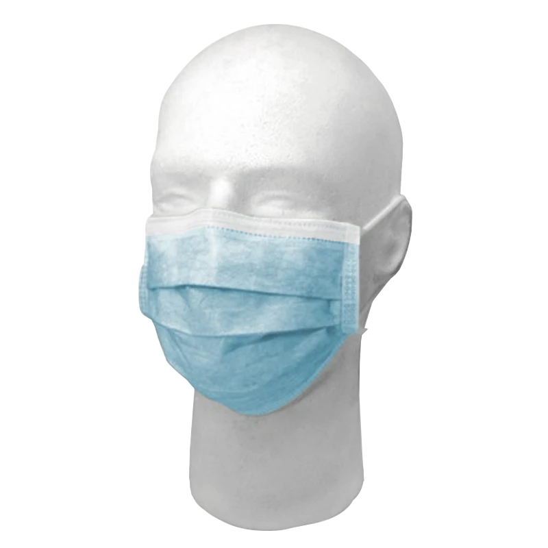 Masque Chirurgical Bleu avec Boucles Auriculaires (50) (Default)