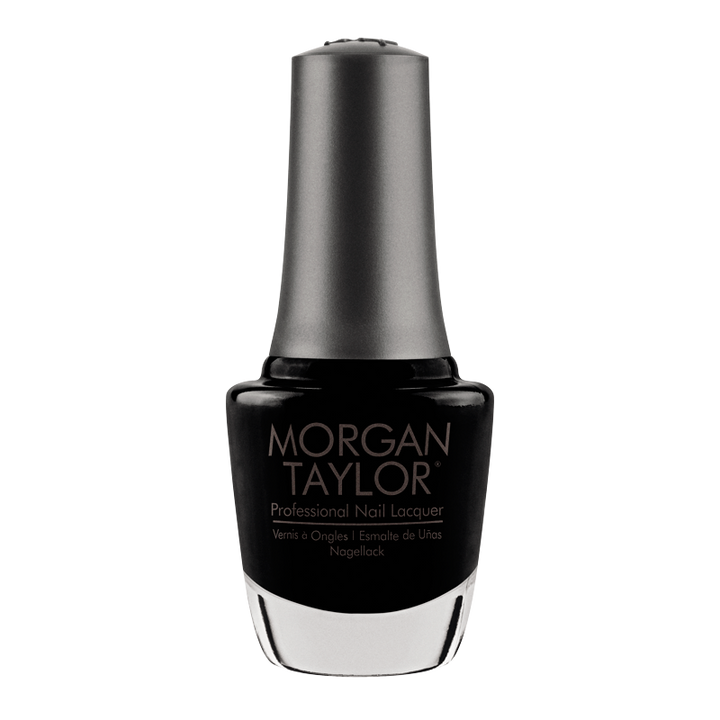 Morgan Taylor Nail Polish Black Shadow 15mL