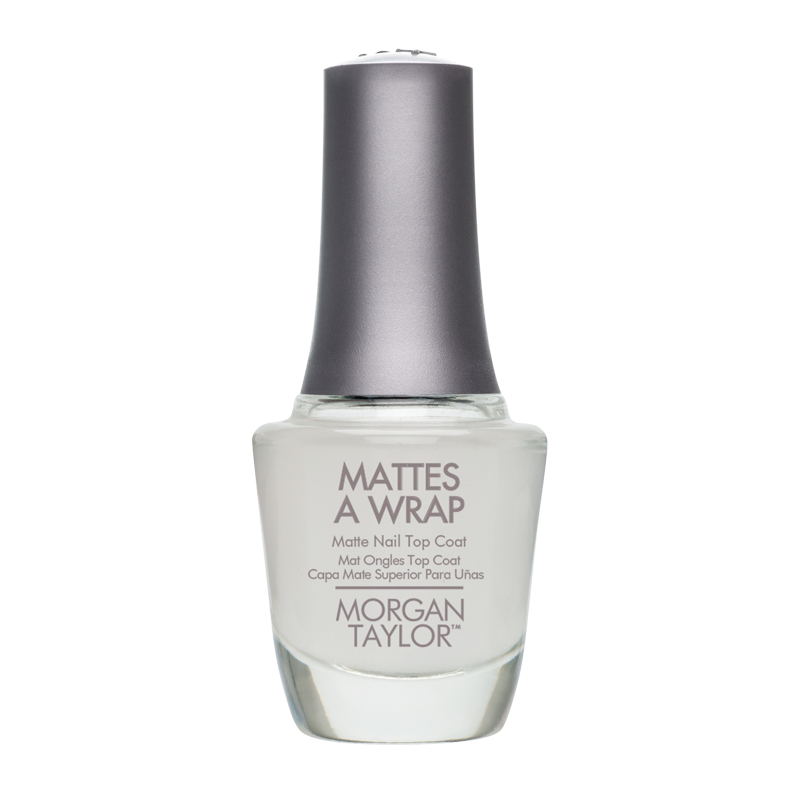Morgan Taylor Nail Polish Mattes a Wrap - Top Mat 15mL