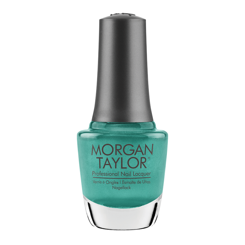 Gelish Vernis UV + Morgan Taylor Sir Teal to You