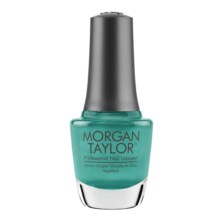 Gelish Vernis UV + Morgan Taylor Sir Teal to You