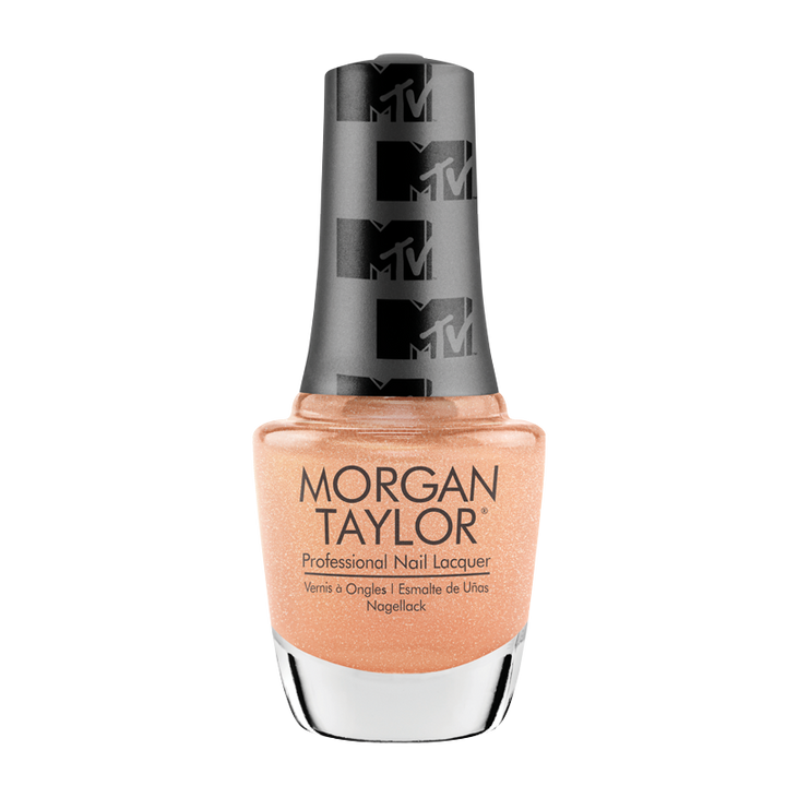 Morgan Taylor Vernis à Ongles Super Fandom 15mL orange peche brillant