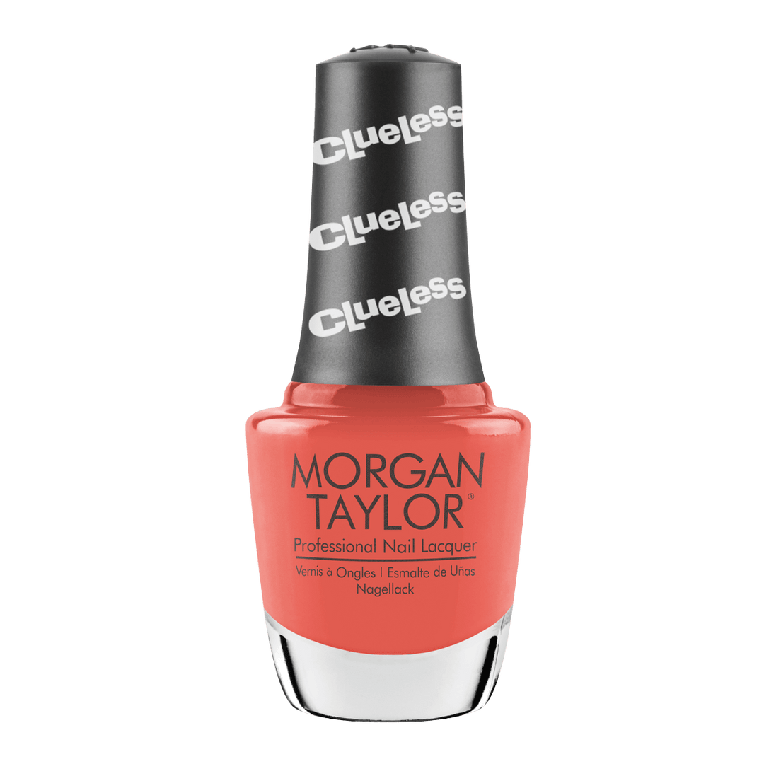 Morgan Taylor Vernis à Ongles Driving in Platforms 15mL, collection Clueless, été 2022, orange, rose