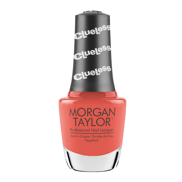Morgan Taylor Vernis à Ongles Driving in Platforms 15mL, collection Clueless, été 2022, orange, rose