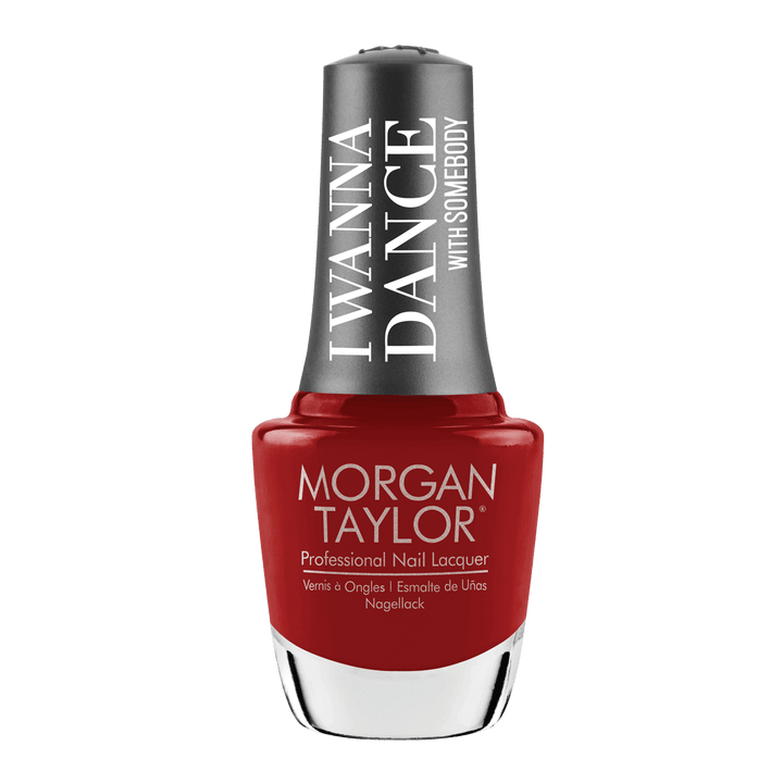 Morgan Taylor Vernis à Ongles Blazing Up the Charts 15mL,  I Wanna Dance With Somebody, rouge
