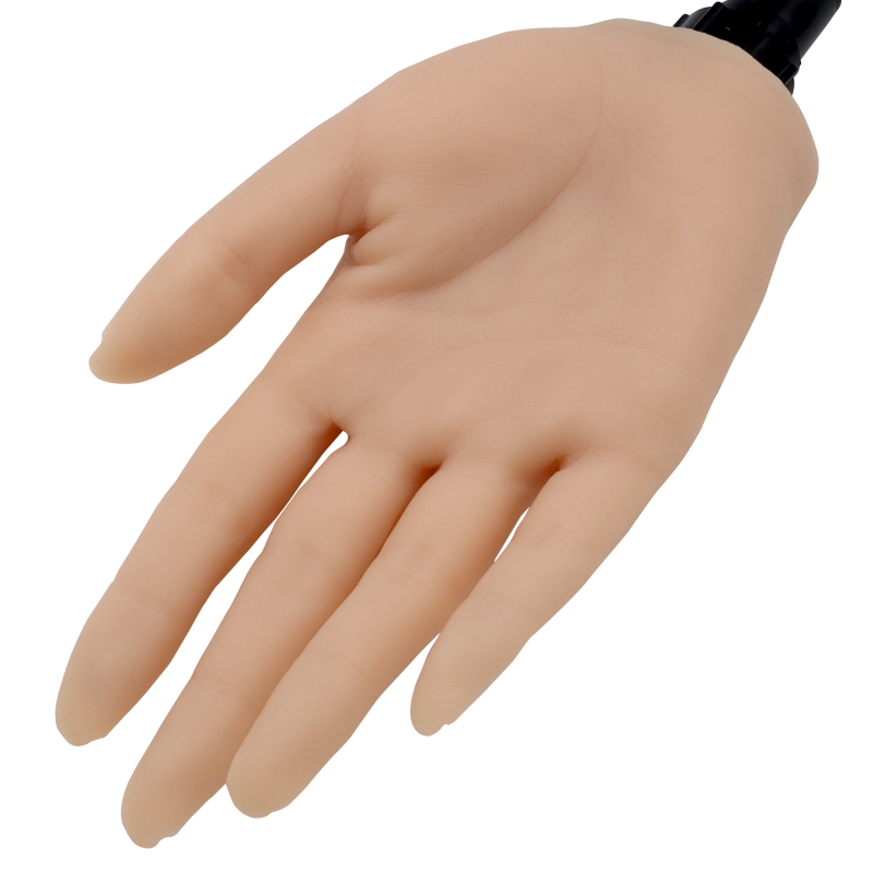 Main de Pratique Articulée en Silicone avec Support
