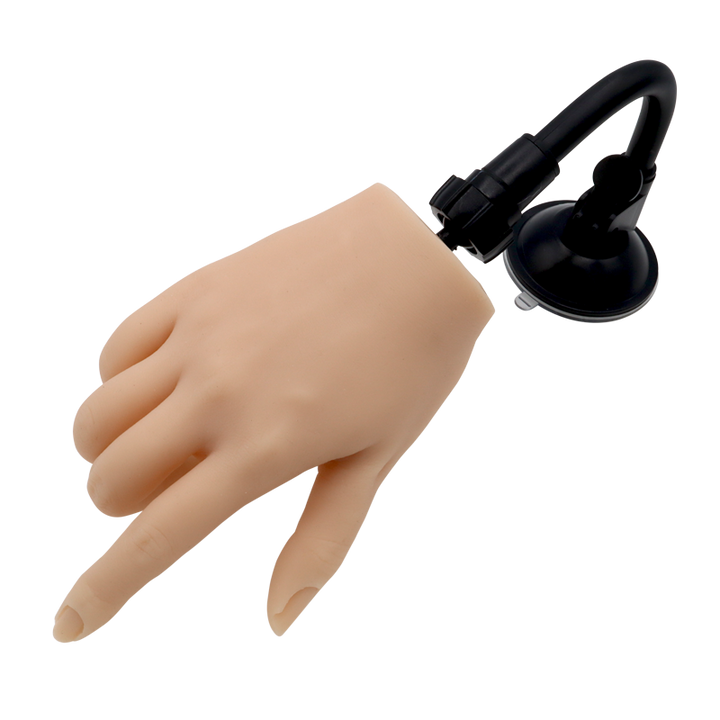Main de Pratique Articulée en Silicone avec Support
