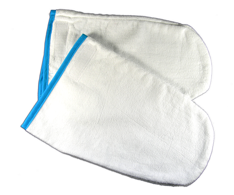 Mitaines en Ratine pour Soins de Paraffine