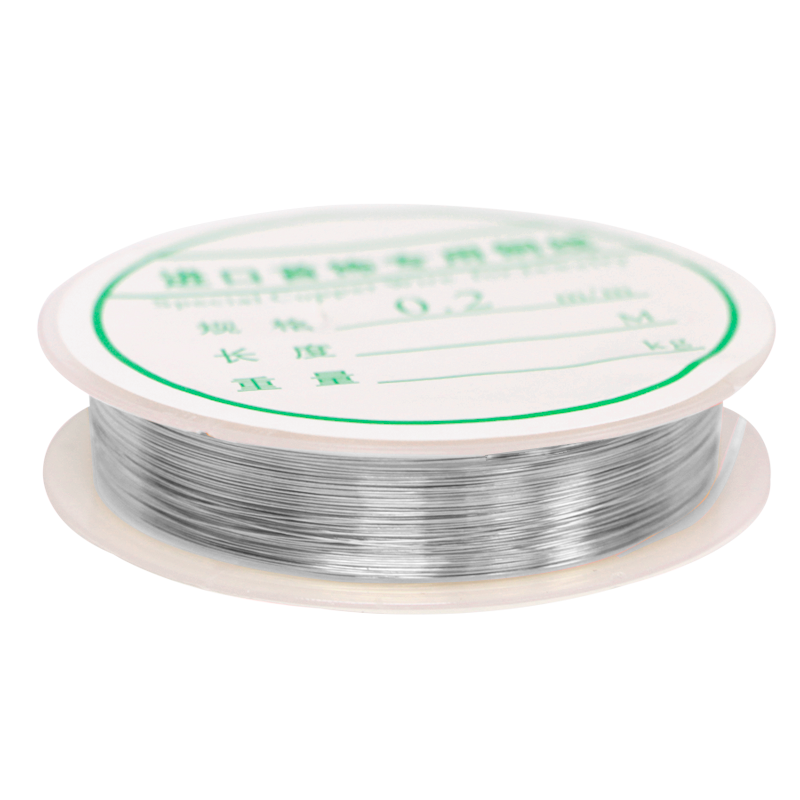 Nail Art Metallic Silver  Wire 0.2mm