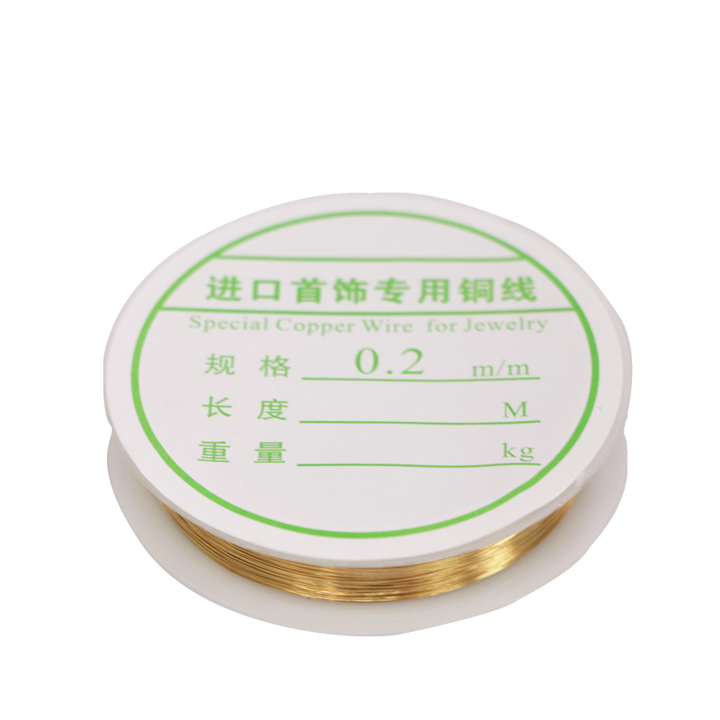 Nail Art Metallic Gold  Wire 0.2mm