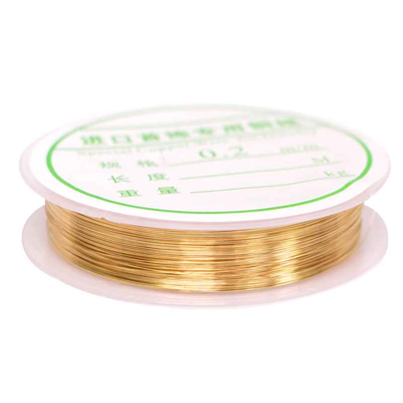 Nail Art Metallic Gold  Wire 0.2mm