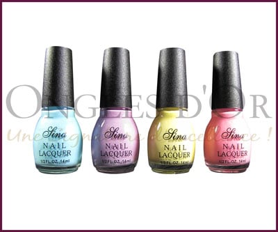 Ensemble de 4 Vernis à Ongles (NALK-08)