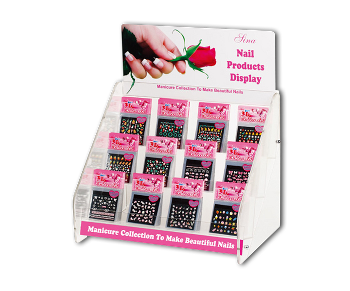 présentoir escalier nail art