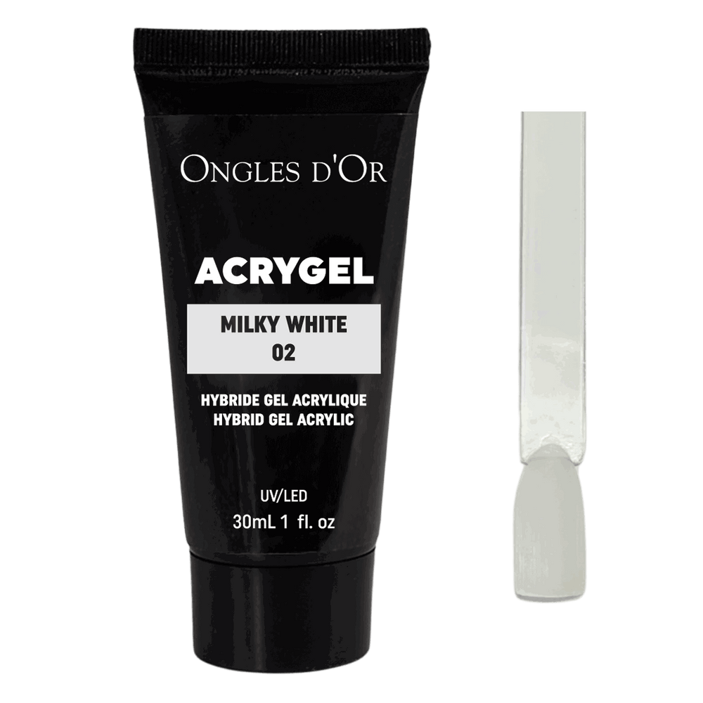 Acrygel milky white Ongles d'Or Polygel