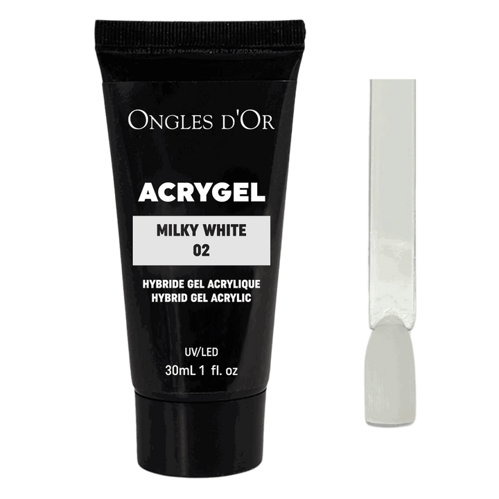 Acrygel milky white Ongles d&