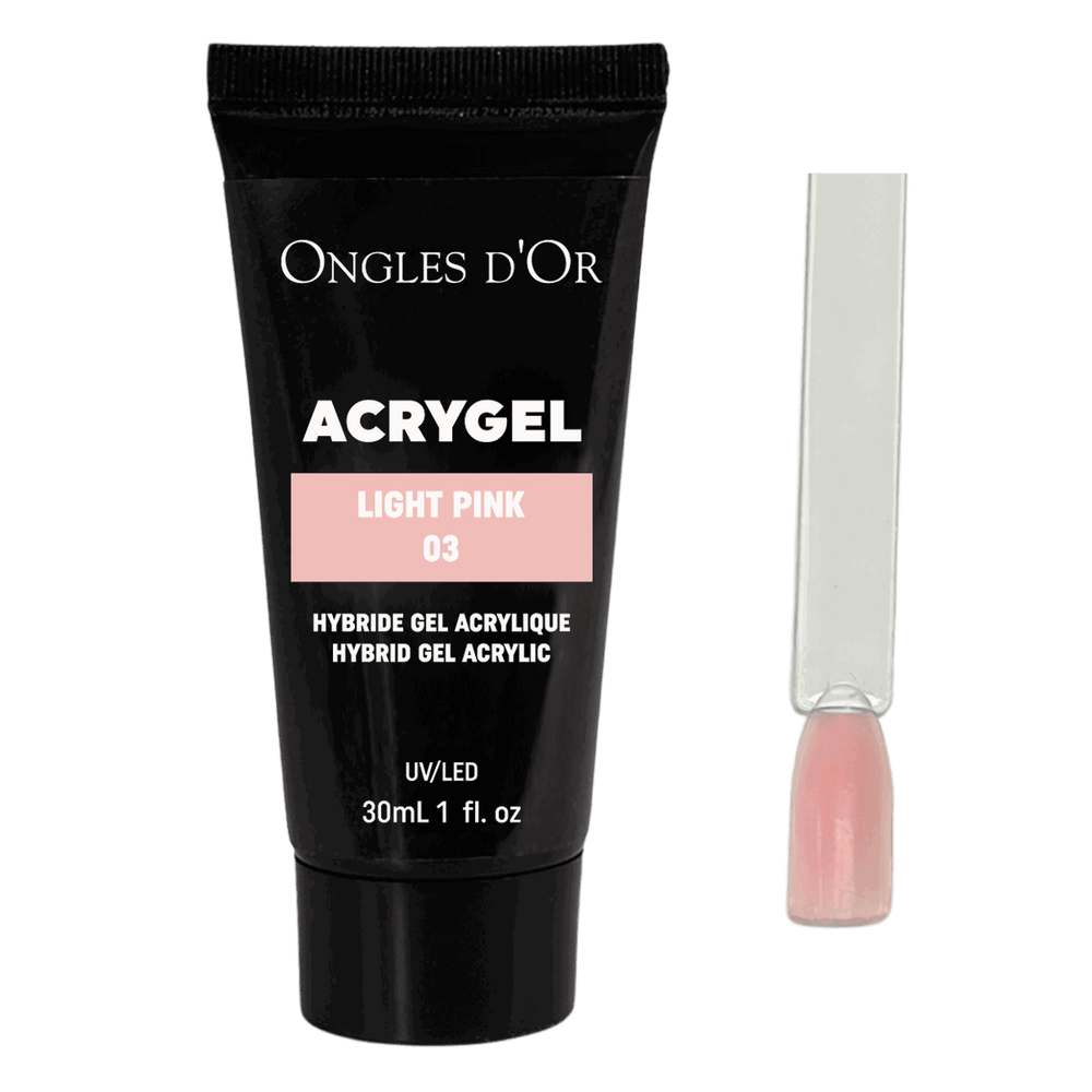 Ongles d'Or Acrygel Tube #03 Light Pink - 30ml
