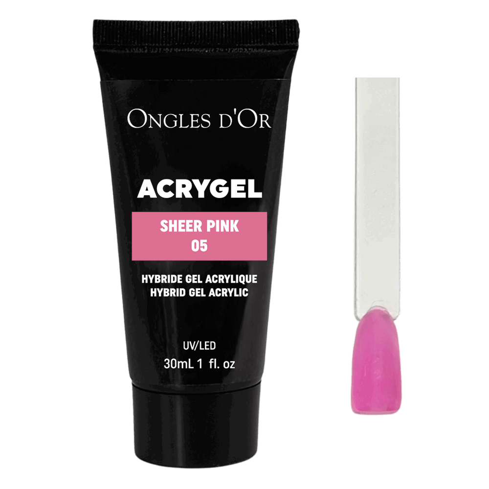 Ongles d'Or Acrygel #05 Sheer Pink - Tube 30ml