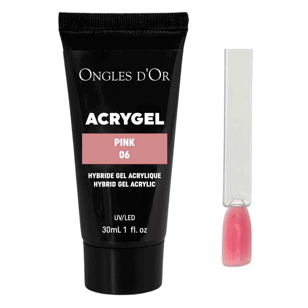 Ongles d'Or Acrygel Tube #06 Pink - 30ml