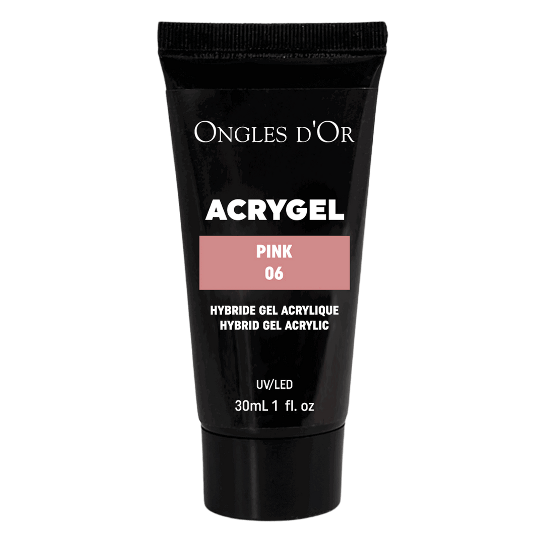 Ongles d'Or Acrygel Tube #06 Pink - 30ml