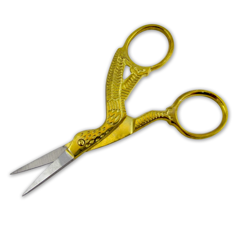 Ciseaux à Cuticules Droit Or (Oiseau) Ongles d&