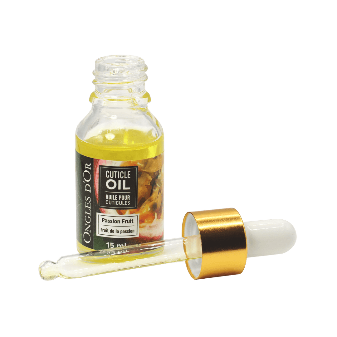 Ongles d'Or Huile pour Cuticules Pipette - Fruit Passion 15mL
