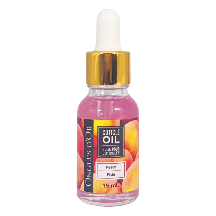 Huile pour Cuticules Pêche 15ml Ongles d&