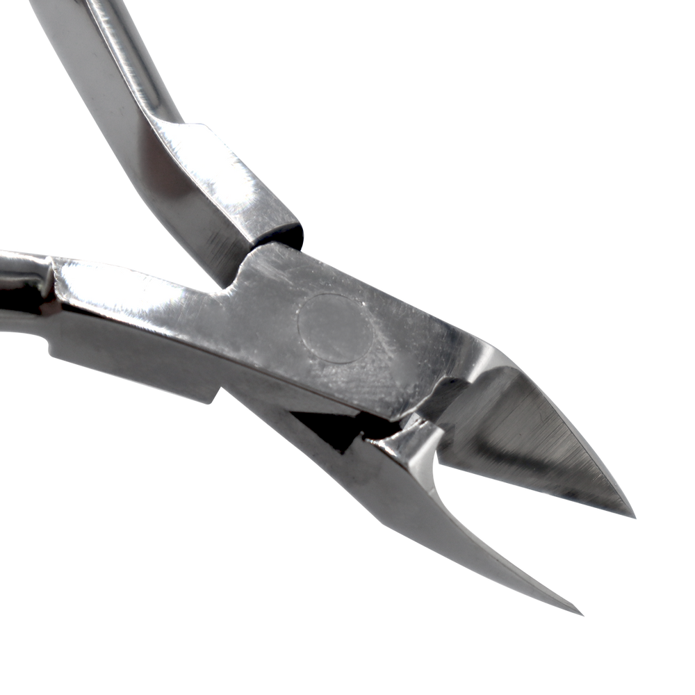 Ongles d'Or Stainless Steel Cuticle Nippers - Silver 14mm