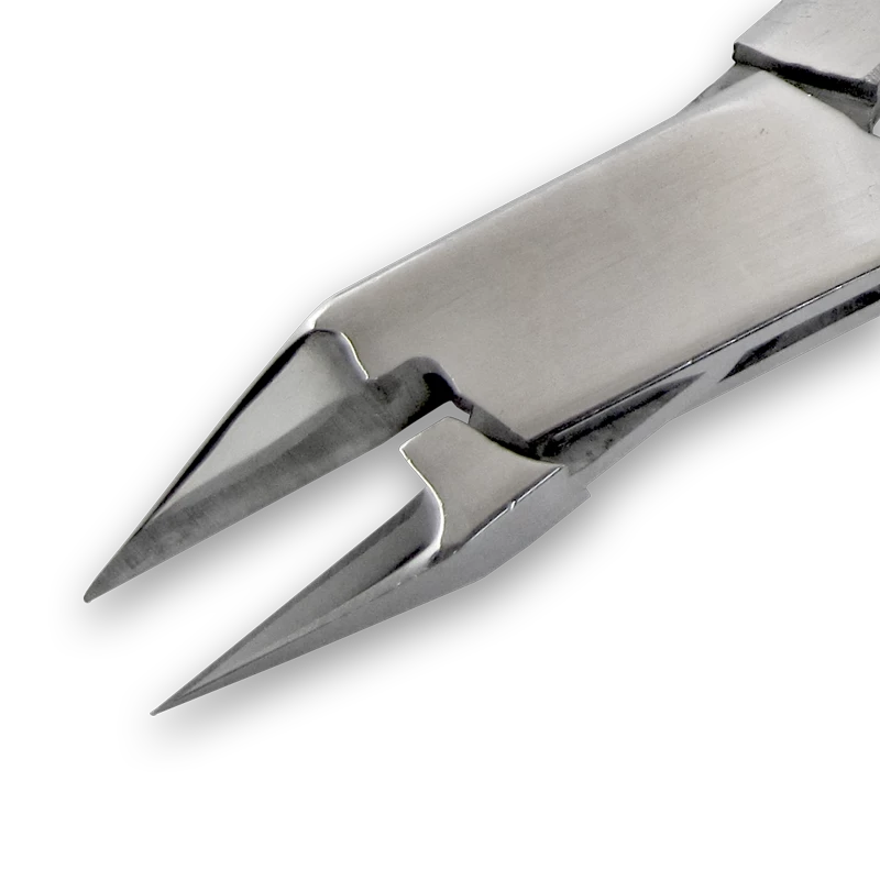 Ongles d'Or Pince à Ongles Acier Inoxydable Droite (Lisse) - gros plan 1