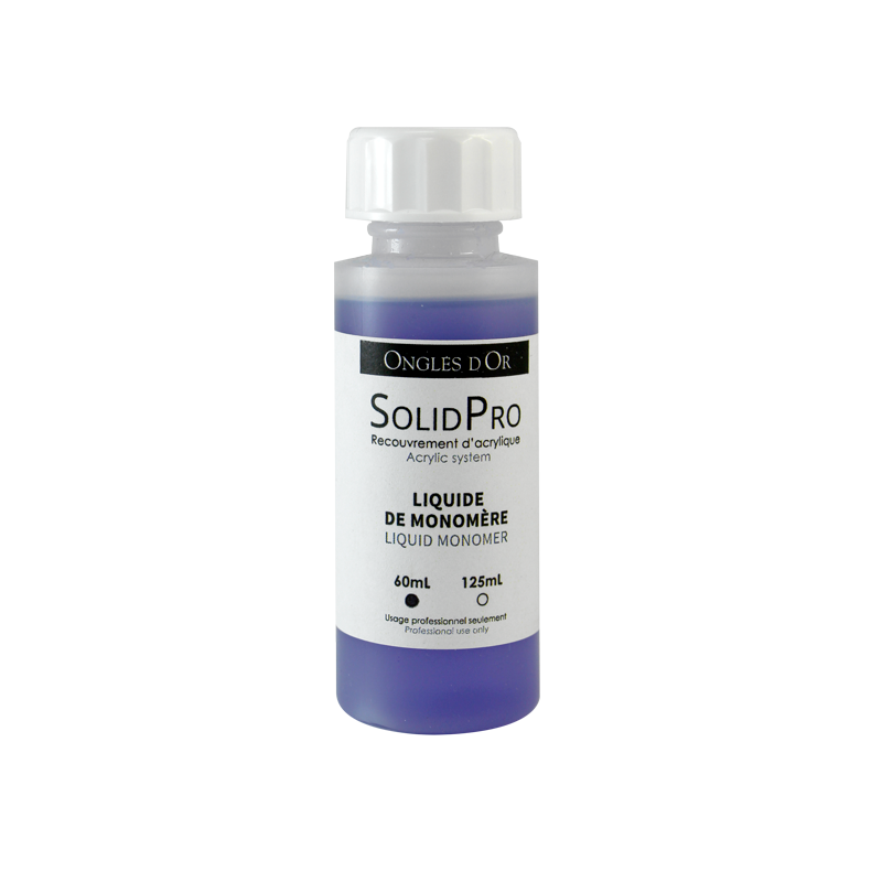 Ongles d'Or Solid Pro Liquide de Monomère 60mL
