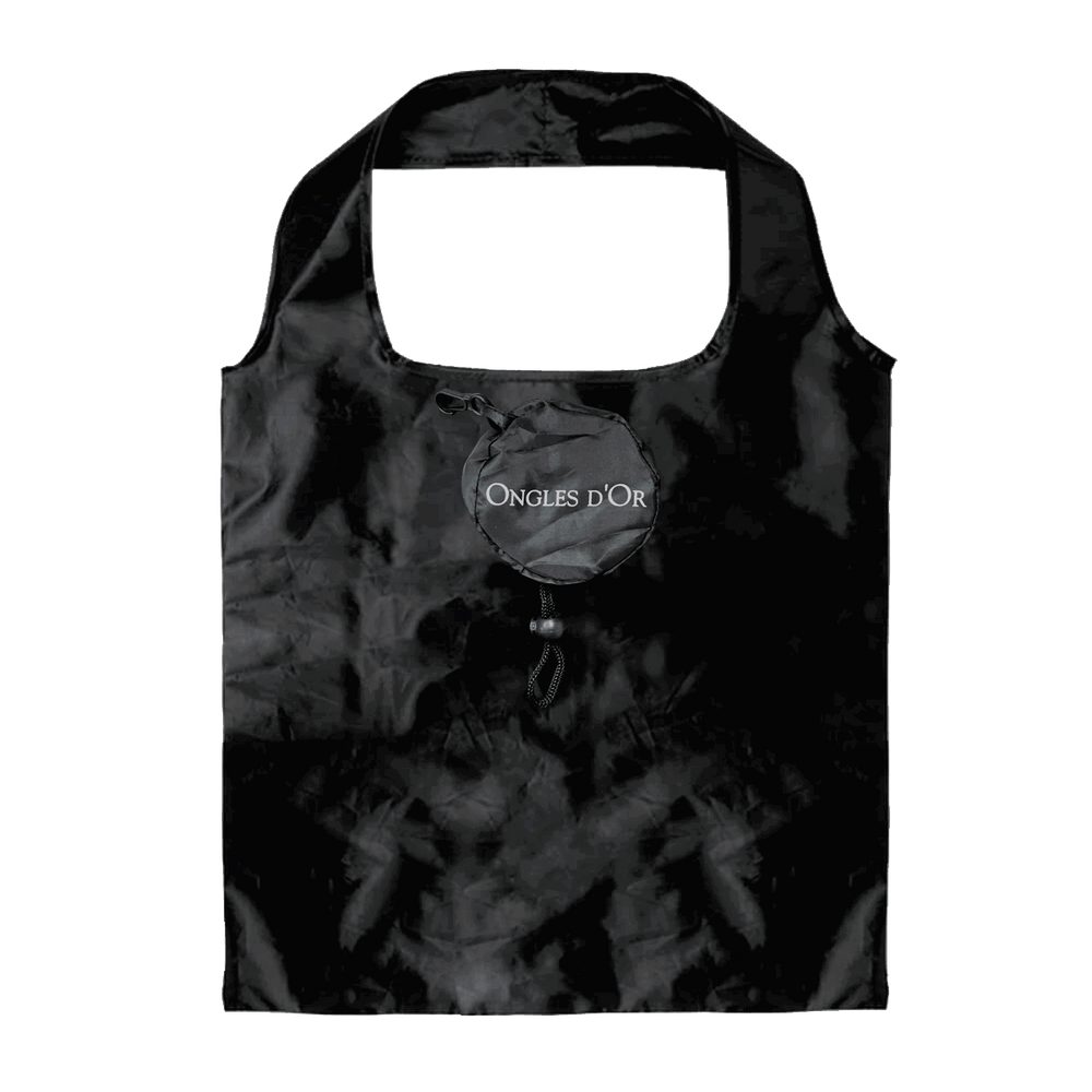 Ongles d'Or Reusable Bag Black 20 Years Celebration